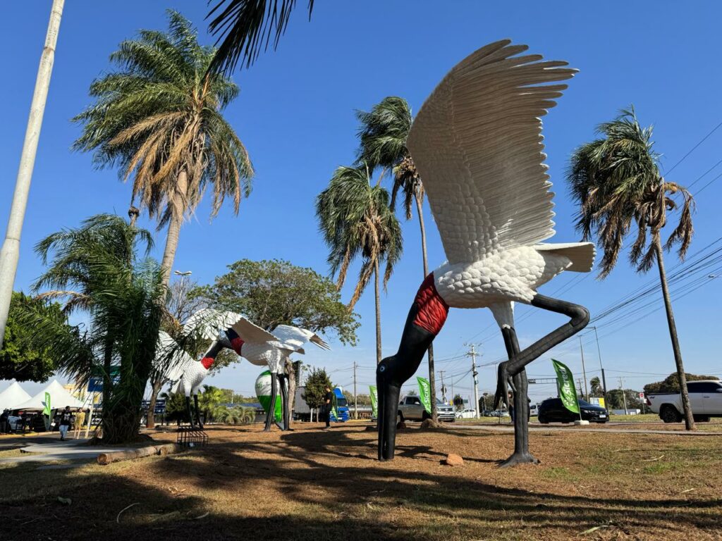 Monumento dos Tuiuiús é inaugurado e marca aniversário de Campo Grande Monumento dos Tuiuiús é inaugurado e marca aniversário de Campo Grande