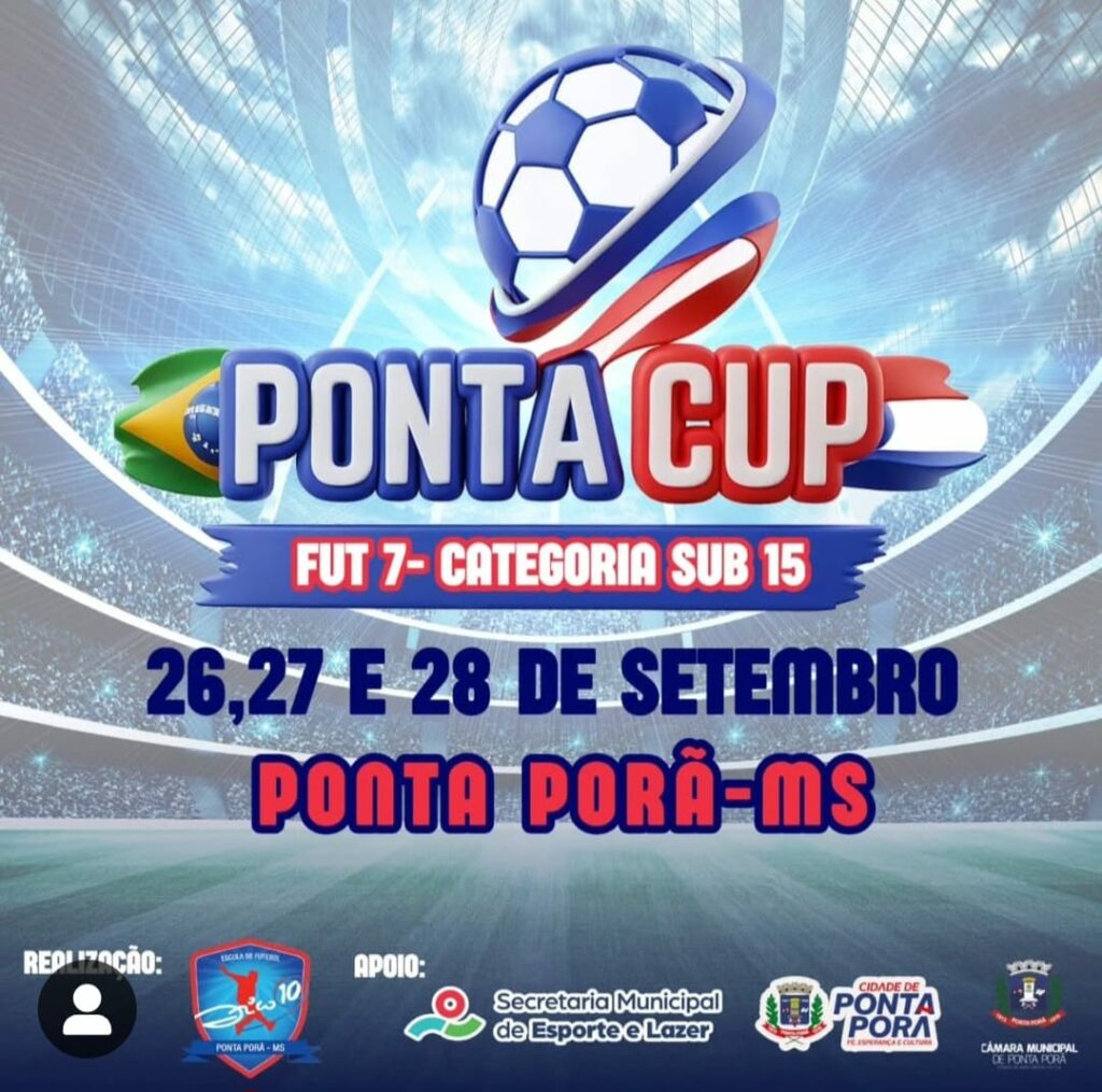 Escola de Futebol Zico realiza torneio fut-7 categoria sub-15 em Ponta Porã Escola de Futebol Zico realiza torneio fut-7 categoria sub-15 em Ponta Porã