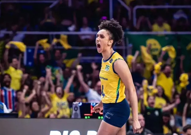 Com atleta de Ponta Porã pontuando, Brasil vence França de virada no Mundial de Vôlei Com atleta de Ponta Porã pontuando, Brasil vence França de virada no Mundial de Vôlei