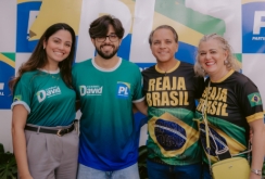 Coronel David exalta chegada de Reinaldo Azambuja ao PL e homenageia Jair Bolsonaro Coronel David exalta chegada de Reinaldo Azambuja ao PL e homenageia Jair Bolsonaro