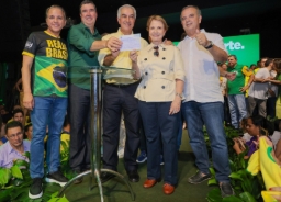 Coronel David exalta chegada de Reinaldo Azambuja ao PL e homenageia Jair Bolsonaro Coronel David exalta chegada de Reinaldo Azambuja ao PL e homenageia Jair Bolsonaro