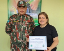 Coronel David anuncia em Amambai investimento para Hospital do Câncer e recebe homenagem do Projeto Florestinha