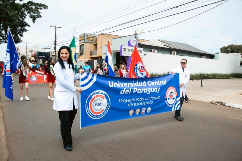UCP de Pedro Juan celebra Independência doBrasil em desfile de 7 de setembro em Ponta Porã