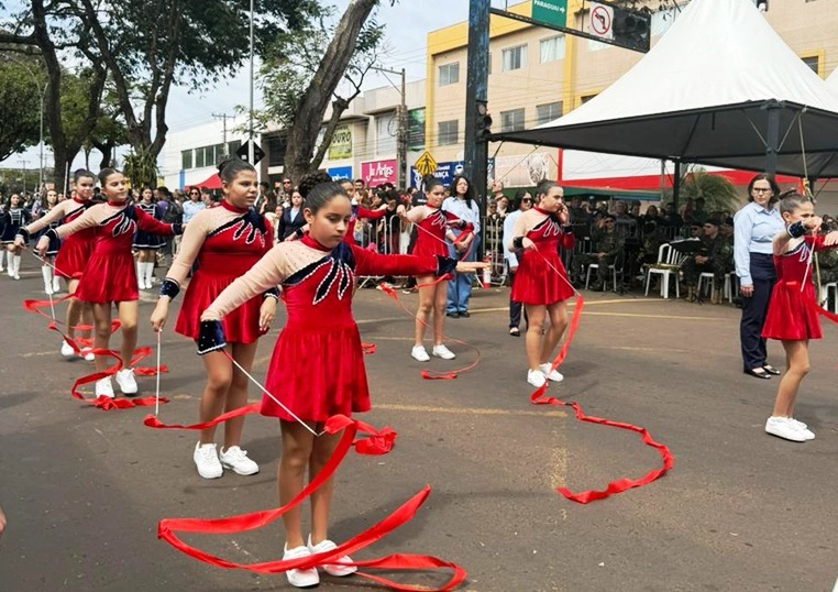 Desfile de 7 de setembro celebra 203 anos da Independência do Brasil e os 113 de Ponta Porã Desfile de 7 de setembro celebra 203 anos da Independência do Brasil e os 113 de Ponta Porã