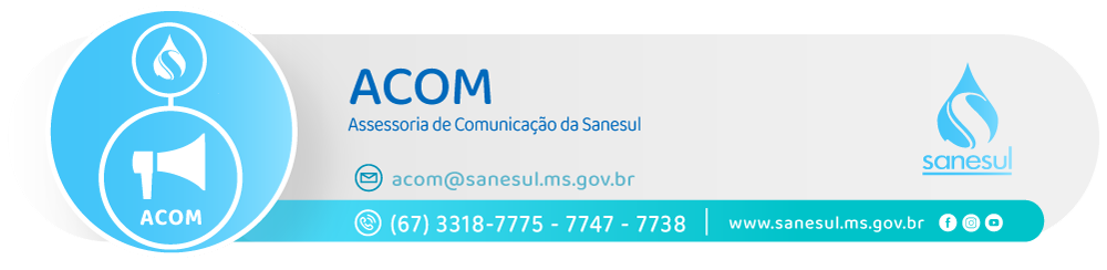 Sanesul informa falta de água em Coronel Sapucaia Sanesul informa falta de água em Coronel Sapucaia