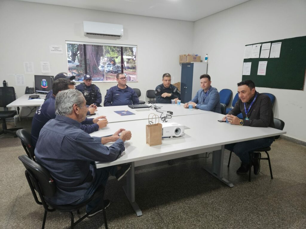 Ronda Escolar é tema de reunião entre SEJUSP, PM e Secretaria Municipal de Segurança Pública de Ponta Porã