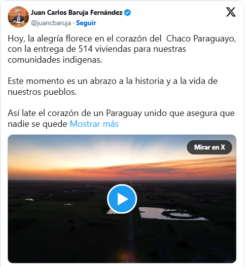 En dos años de su gobierno, Peña ya entregó más de 5.000 viviendas a nativos En dos años de su gobierno, Peña ya entregó más de 5.000 viviendas a nativos