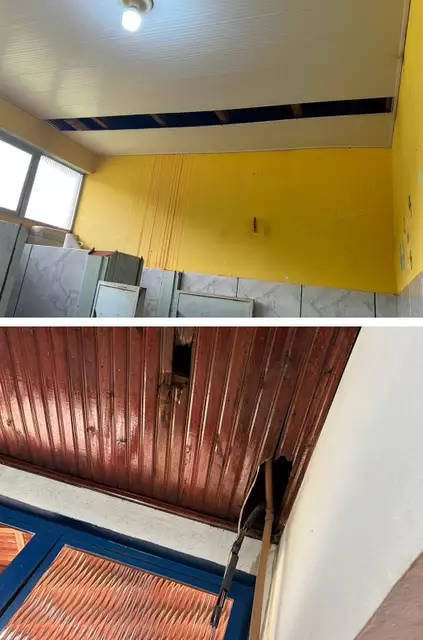 Rachaduras e infiltrações colocam em risco alunos de escola rural Rachaduras e infiltrações colocam em risco alunos de escola rural