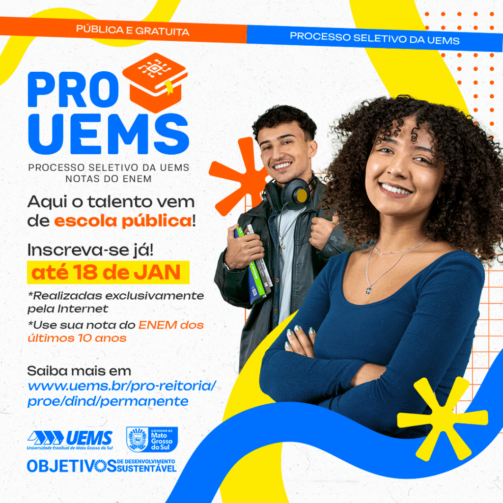 UEMSVest 2026: candidatos e candidatas têm duas semanas realizar a inscrição