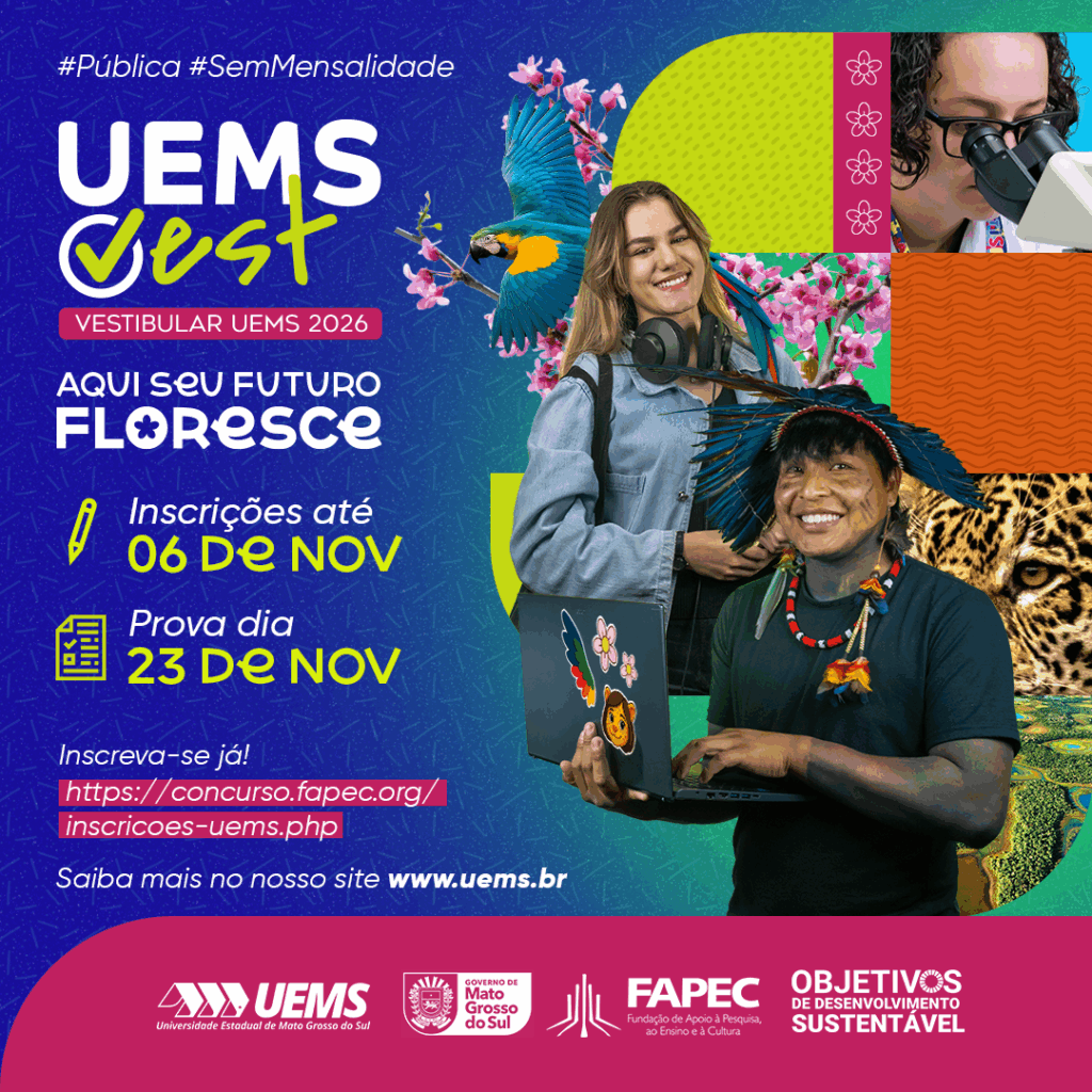 UEMSVest 2026: candidatos e candidatas têm duas semanas realizar a inscrição