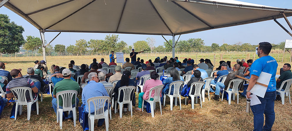 2º TecLeite-MS leva tecnologia e inovação para a produção sustentável do leite em Glória de Dourados 2º TecLeite-MS leva tecnologia e inovação para a produção sustentável do leite em Glória de Dourados