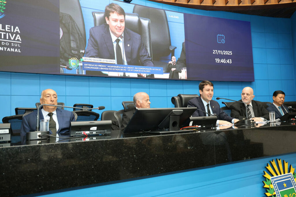 Honrarias: Comunidade libanesa é reconhecida por trajetória e legado em MS Honrarias: Comunidade libanesa é reconhecida por trajetória e legado em MS