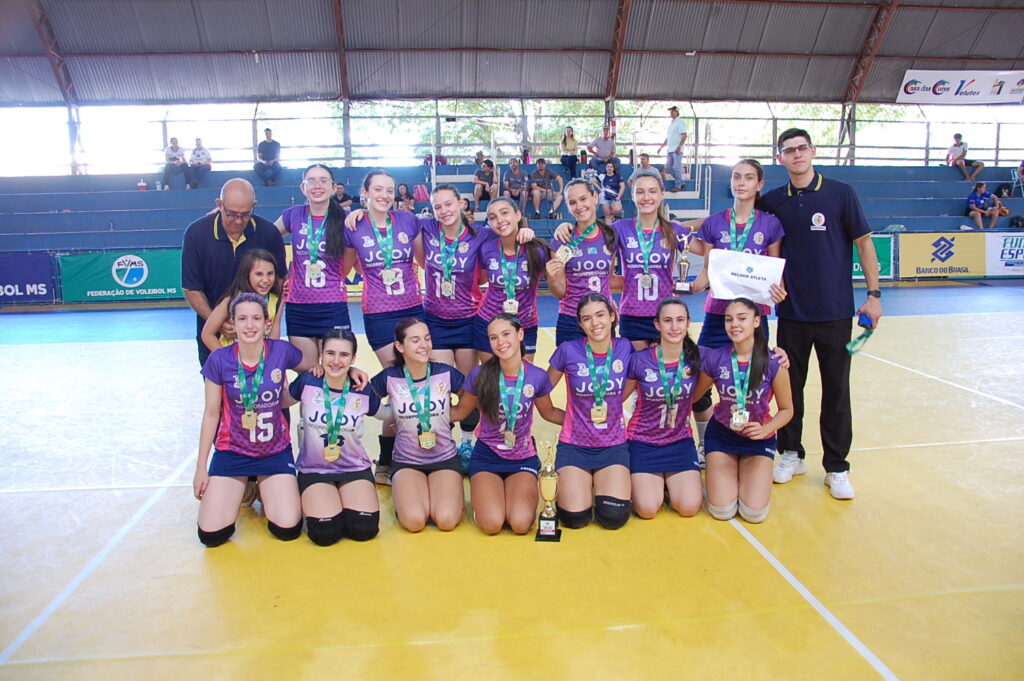 Definidos os campeões do Estadual Sub 15 de Voleibol