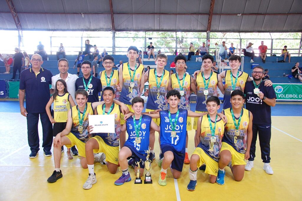 Definidos os campeões do Estadual Sub 15 de Voleibol