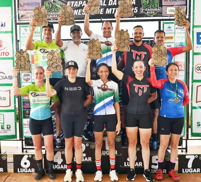 Ciclismo de Amambai conquistou três títulos de campeão na Copa Conesul de MTB 2025