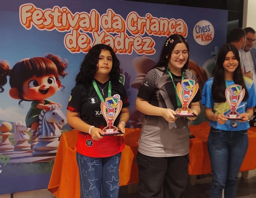 Ponta Porã conquista destaque na 3ª etapa do Campeonato Estadual de Xadrez Escolar