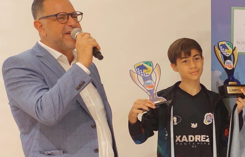 Ponta Porã conquista destaque na 3ª etapa do Campeonato Estadual de Xadrez Escolar