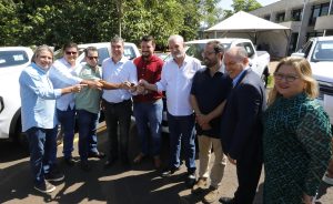 Para fortalecer ações de vigilância em saúde, Governo de MS entrega veículos para 14 municípios Para fortalecer ações de vigilância em saúde, Governo de MS entrega veículos para 14 municípios