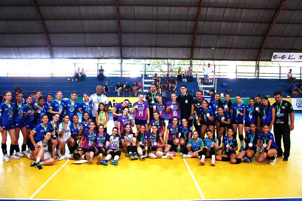 Definidos os campeões do Estadual Sub 15 de Voleibol