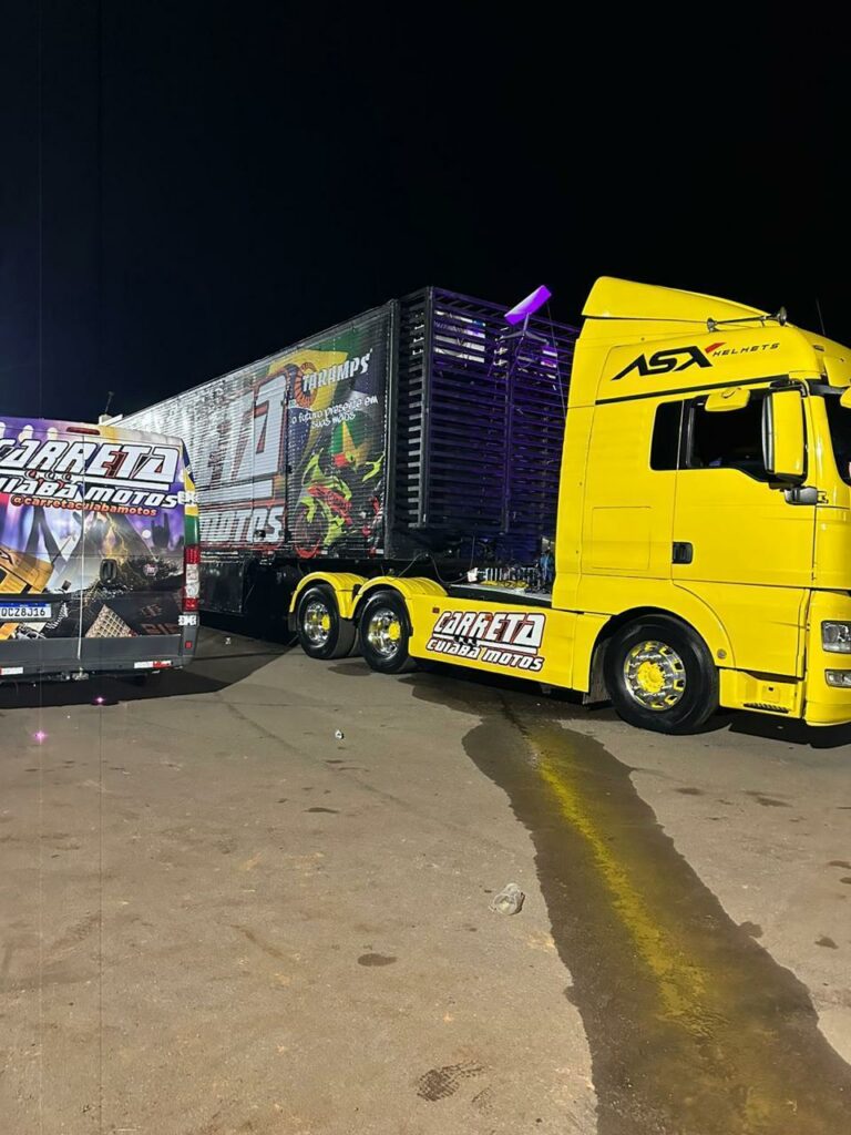 Carreta Cuiabá Motos promete fazer o chão da fronteira tremer no Motorcycle 2025 em Ponta Porã Carreta Cuiabá Motos promete fazer o chão da fronteira tremer no Motorcycle 2025 em Ponta Porã