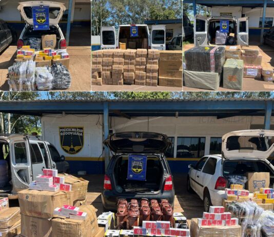 R$ 370 mil em produtos contrabandeados são apreendidos na MS-164 Category Vídeos