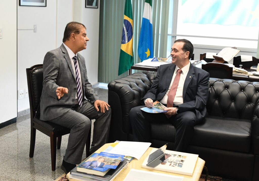 Relação Brasil–Paraguai avança: embaixador agradece senador Nelsinho Trad e presidente do Senado paraguaio chega a Brasília dia 9