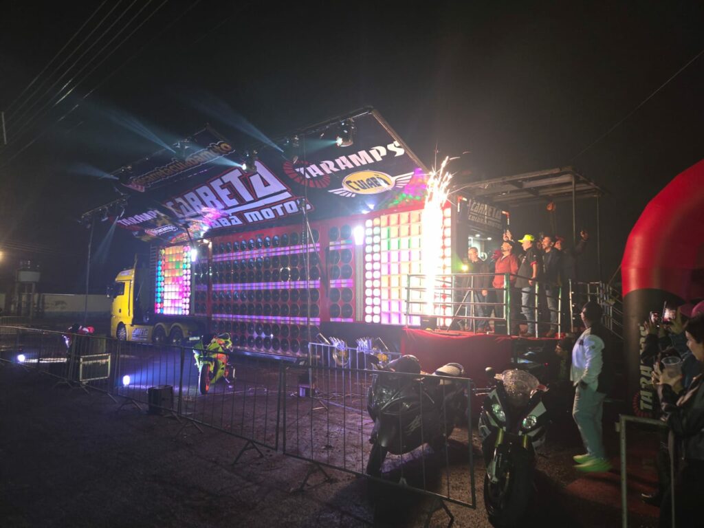 Mesmo sob chuva, Motorcycle 2025 atrai grande público na fronteira e arrecadação será destinada a ações humanitárias em Ponta Porã Mesmo sob chuva, Motorcycle 2025 atrai grande público na fronteira e arrecadação será destinada a ações humanitárias em Ponta Porã