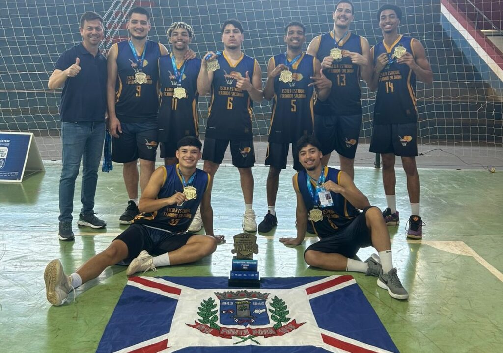 Ponta Porã é campeã no basquete e conquista 3º lugar no vôlei nos JAMS