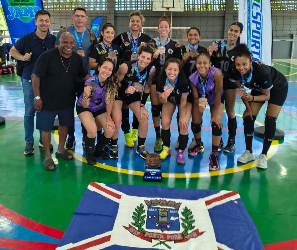 Ponta Porã é campeã no basquete e conquista 3º lugar no vôlei nos JAMS