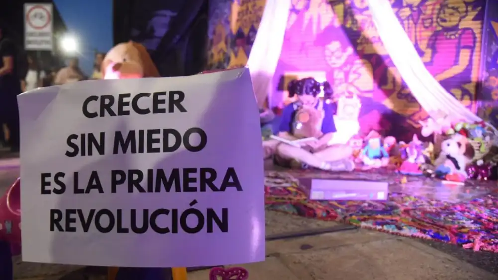 Gran marcha de mujeres en Asunción en reclamo de sus derechos y contra todas las violencias