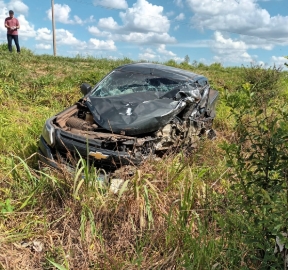 Acidente grave entre Amambai e Ponta Porã deixa uma pessoa morta