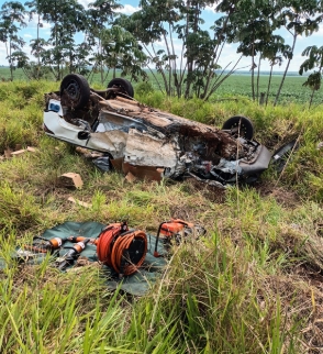 Acidente grave entre Amambai e Ponta Porã deixa uma pessoa morta