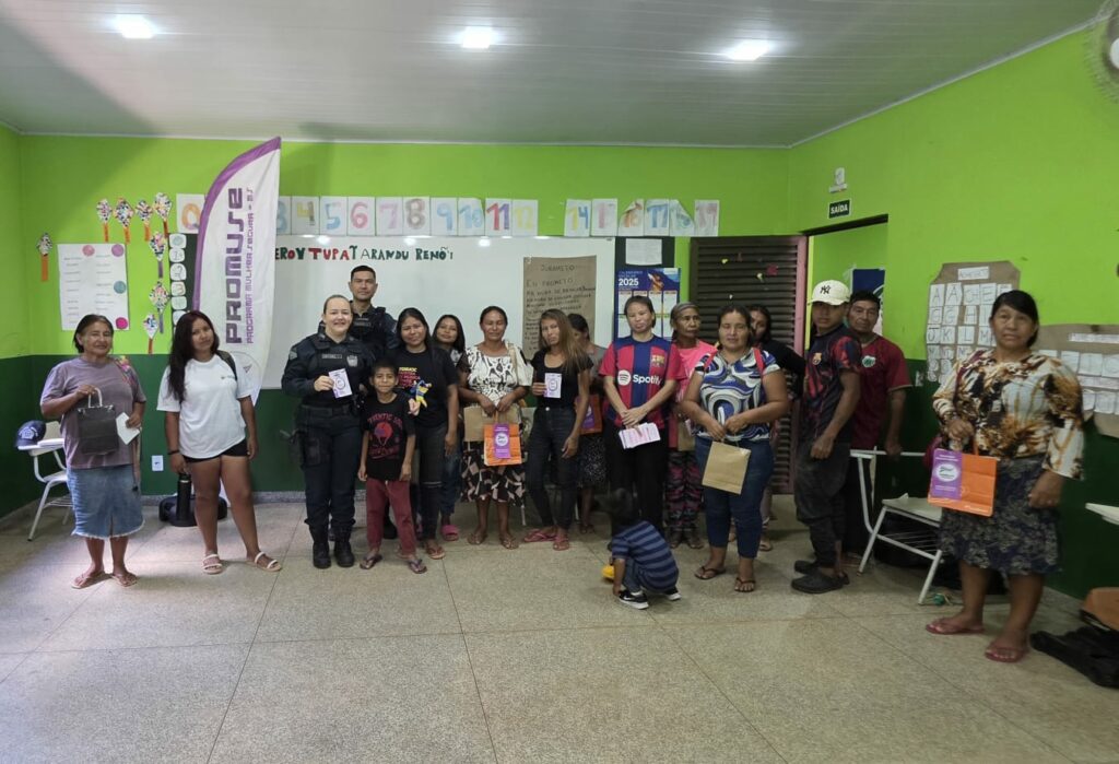 4º BPM participa ativamente do evento “MS em Ação” na Aldeia Campestre, em Antônio João