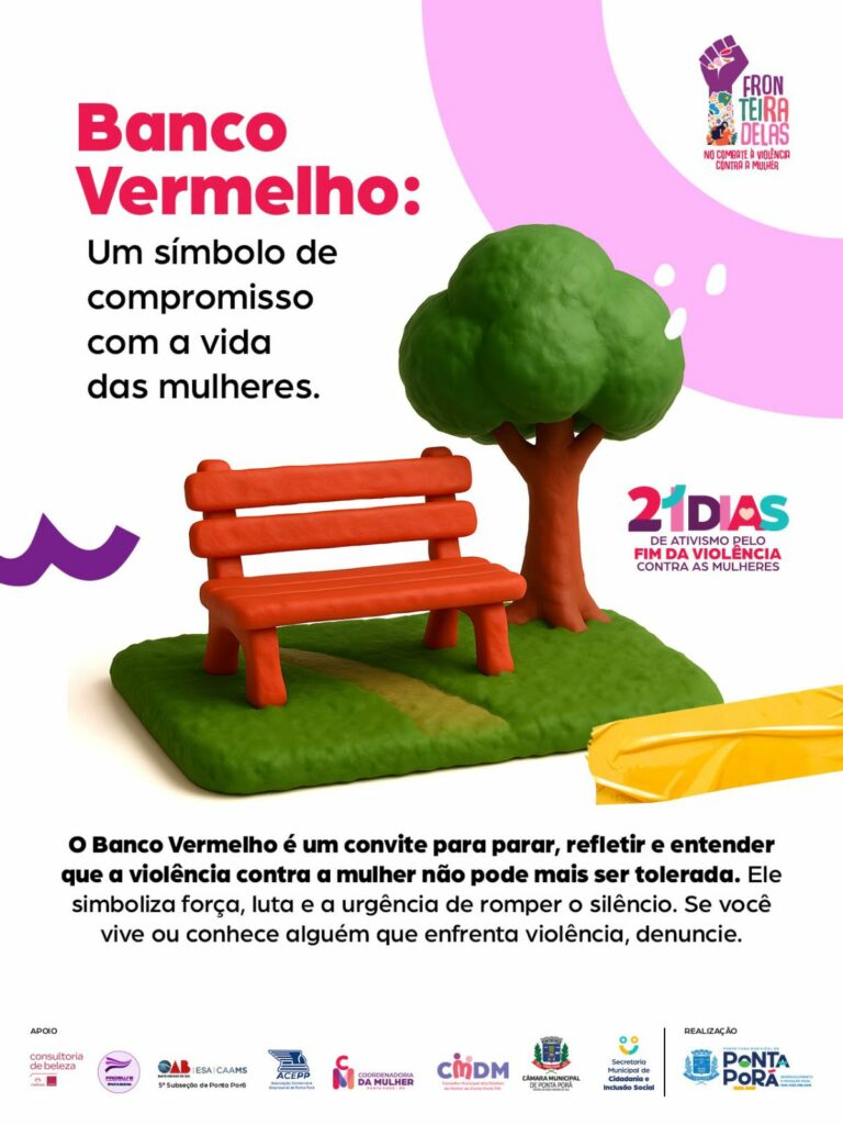Ponta Porã desenvolve campanha de conscientização pelo fim da violência contra a mulher Ponta Porã desenvolve campanha de conscientização pelo fim da violência contra a mulher
