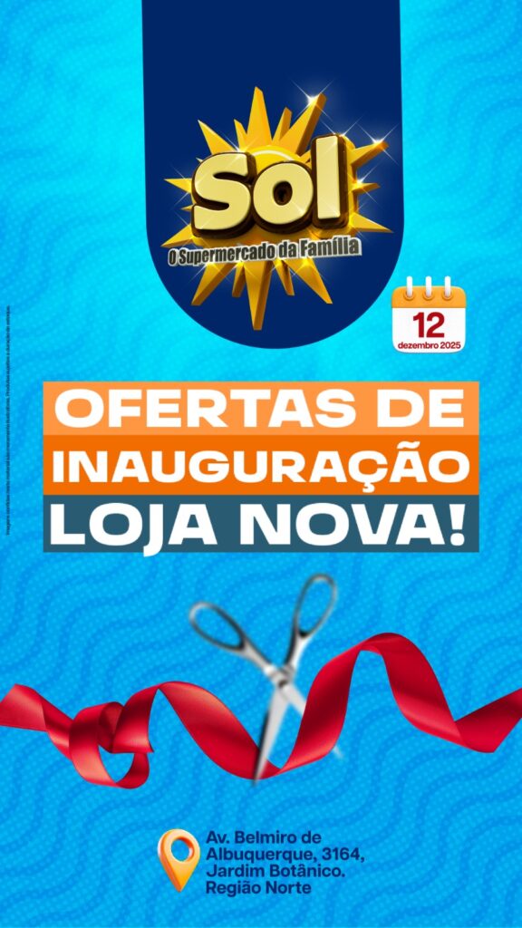 Ponta Porã: Supermercado Sol inaugura a quarta loja