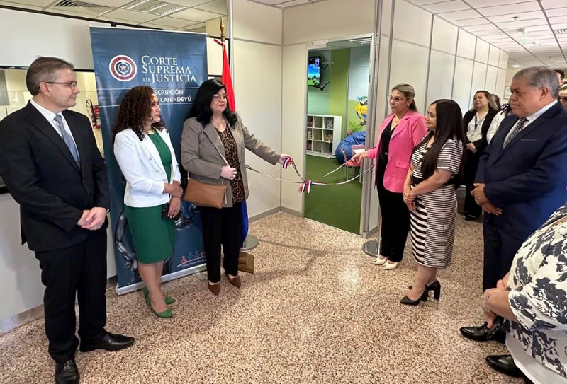 Queman casi 90.000 kg de drogas y habilitan sala de recreación para niños en juzgado de Saltos