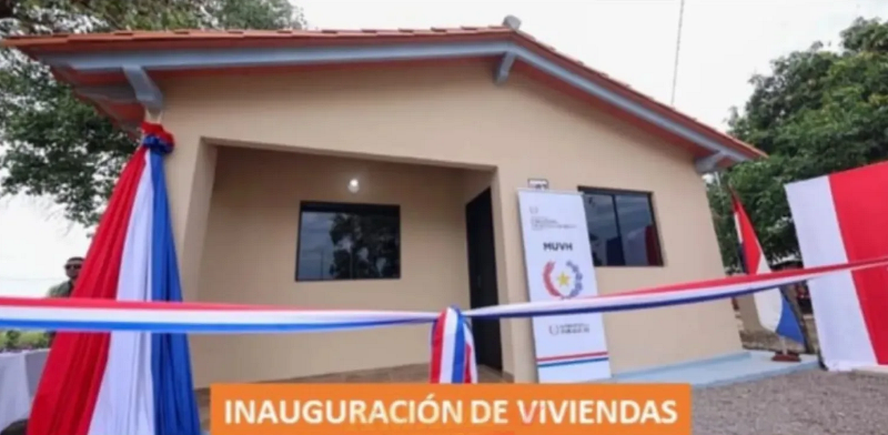 Ministro Baruja entrega viviendas sólo con “colorados” y no invita a intendente y concejales de Pedro Juan Caballero