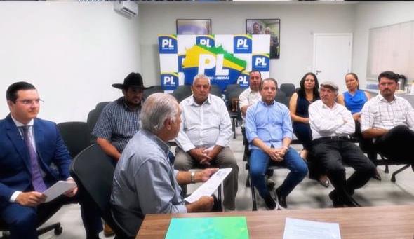 Em reunião do PL, Pompílio Júnior tem aval de Azambuja para candidatura a deputado estadual