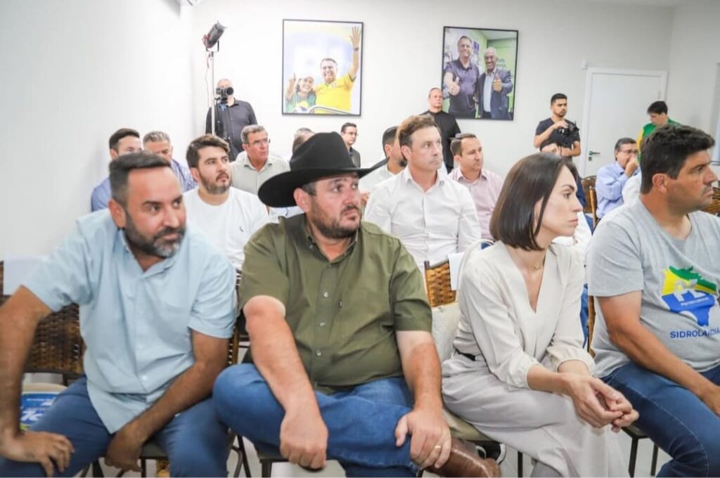 Em reunião do PL, Pompílio Júnior tem aval de Azambuja para candidatura a deputado estadual