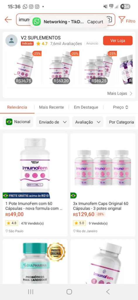 Empresa estima prejuízo de 20 milhões com a falsificação de seus produtos; mercadorias são vendidas na Shoppe e Mercado Livre Empresa estima prejuízo de 20 milhões com a falsificação de seus produtos; mercadorias são vendidas na Shoppe e Mercado Livre