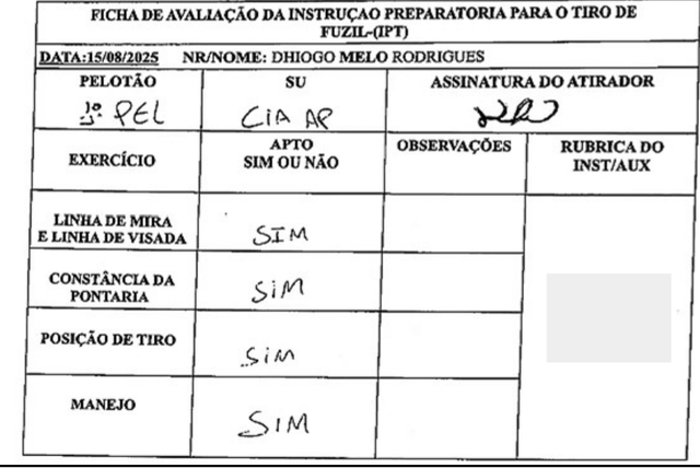 Exército encerra inquérito de soldado morto e família cobra teste psicológico