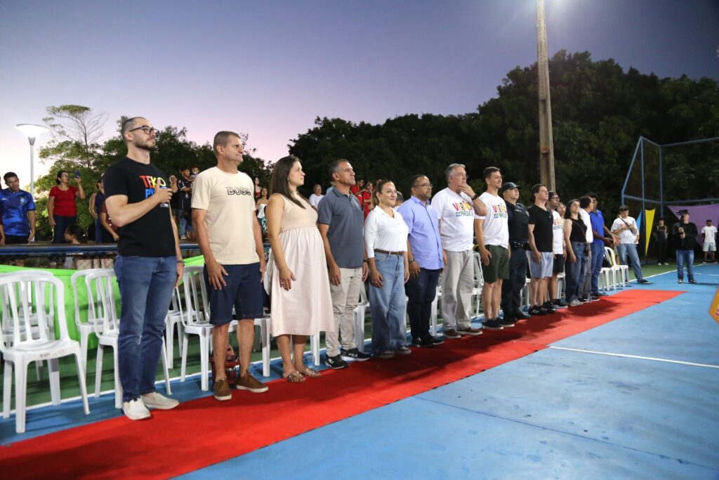 Ponta Porã: Jelson Bernabé e vereadores prestigiam aberturado Verão no Parque e destacam lazer familiar