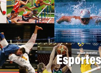 Category "Esportes" com ad especifico contratado