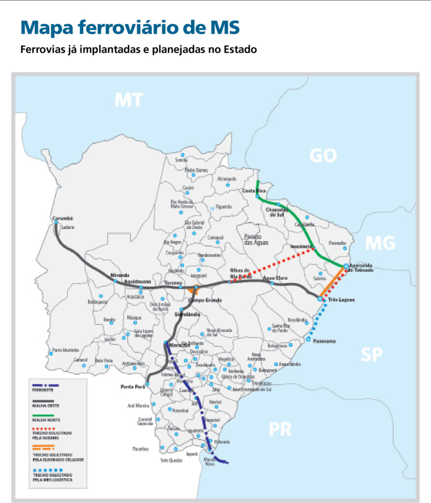 Leilão da Malha Oeste destrava retomada de ferrovias para megafábricas de celulose