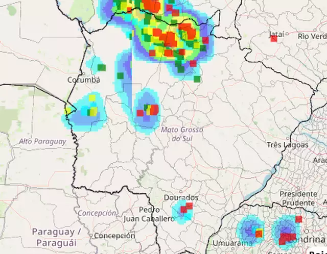 Raio mata trabalhador rural em fazenda no Pantanal