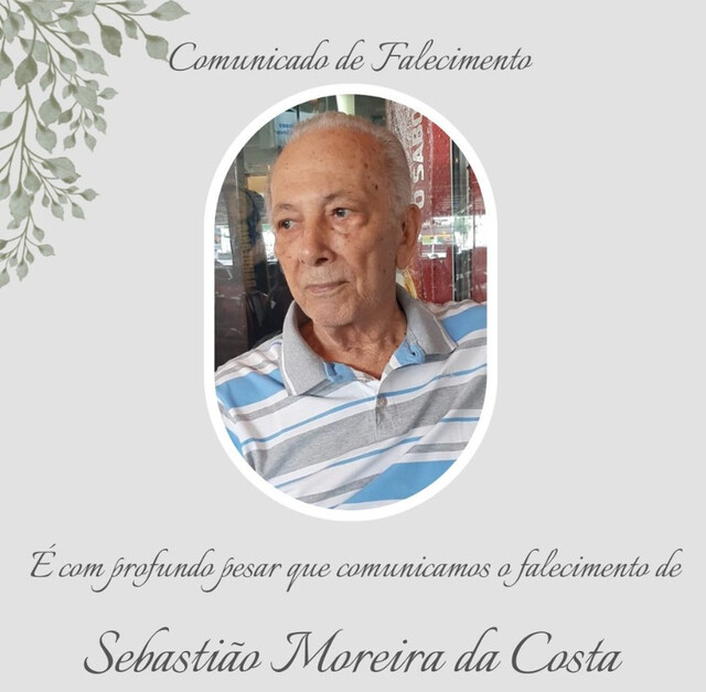 Morre Sebastião Moreira da Costa, referência nas barbearias e futebol da Capital Morre Sebastião Moreira da Costa, referência nas barbearias e futebol da Capital