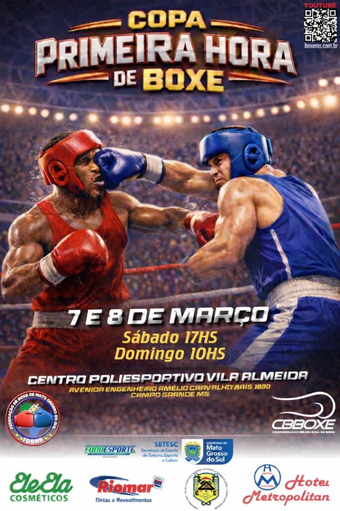 Copa Primeira Hora de Boxe com expectativa de disputa acirrada em Campo Grande