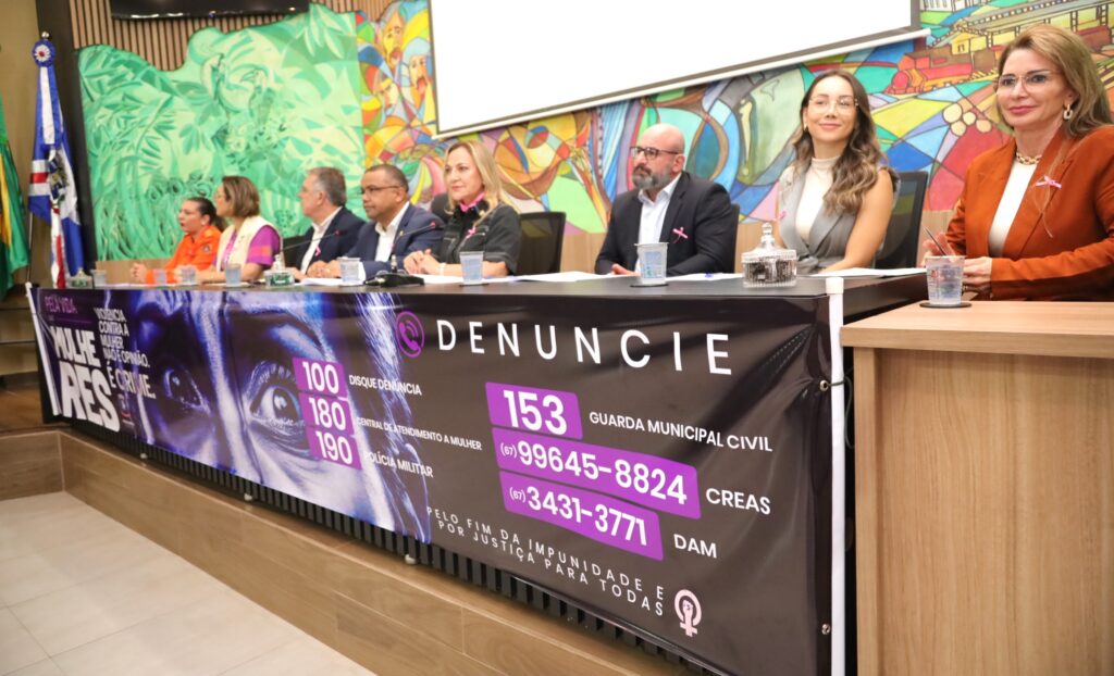 Ponta Porã: Audiência Pública sobre violência contra a Mulher: “combate se faz a cada segundo”