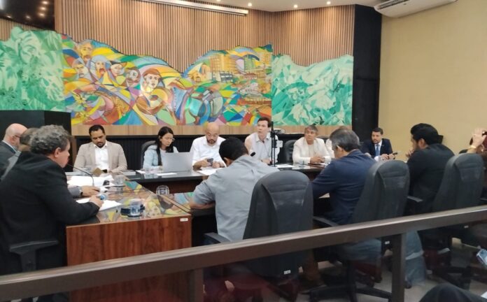 Reunião prévia entre vereadores e representantes da Energisa antecedeu a Audiência