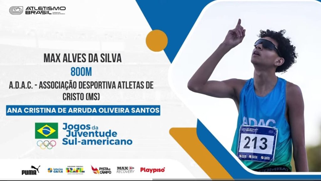 Atletas de MS, incluindo de Ponta Porã, irão representar o Brasil nos Jogos da Juventude Sul-americano Sub-18